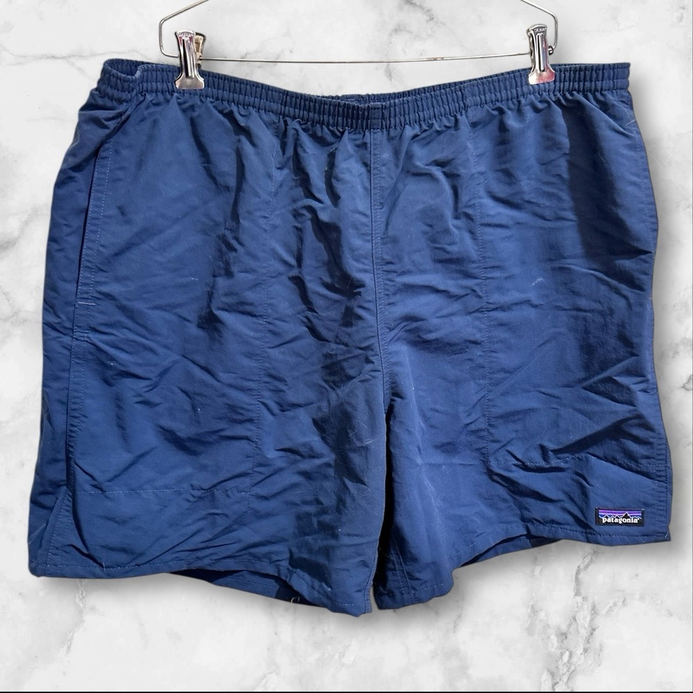 Patagonia Shorts Mens XXL Baggies Long 7" Inseam Liner Pockets Trail Swim‎